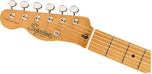 Squier Classic Vibe Telecaster ’50s modèle gaucher – Butterscotch Blonde - Les Beatles, Paul McCartney, John Lennon, RIngo Starr, George Harrison Squier Classic Vibe Telecaster '50s modèle gaucher - Butterscotch Blonde – Image 6