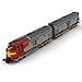 Xshion Technique train de train - Modèle de blocs de construction - 1259 pièces - Kit de construction - Train - Locomotive - Jouet pour adulte - Compatible avec le train Lego
