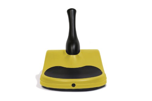 Wirezoll Zipfy Freestyle Mini Luge Snow Sled, Yellow