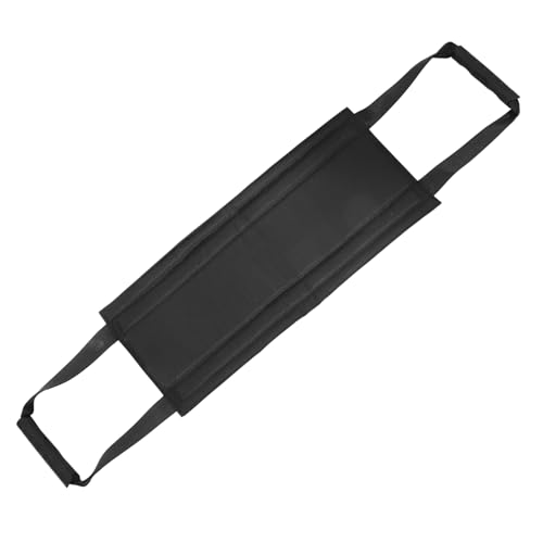 COLLBATH Nursing Turning Pad Lifting Straps Reusable Nursing Band Bed Leg Straps Disabled People Moving Sling Seniors Leg Band Disabled Straps Plastic Black