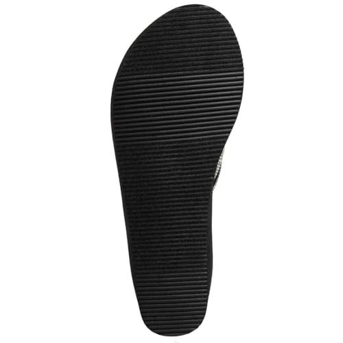 Image of Juicy Couture Women's Wedge Platform Flip Flops, Fashion Beach Sandals with Soft Footbed and Thong Style