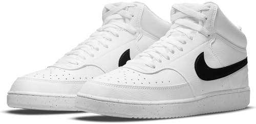 Nike Men's Gymnastics Shoes, White Black White, 12 US | Image 1