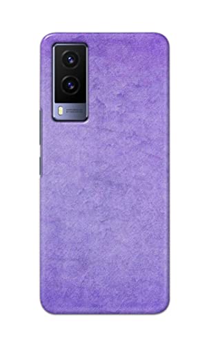 Image of Plain Purple Hard Back Case Cover for Vivo V21e 5G Back Cover -(J5) VNS2226