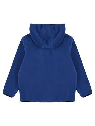 Kids Girls Boys Hoodie Warm Fleece Lined Jacket Hooded Sweatshirt Casual Long Sleeve Zipper Pullover Top Homewear2