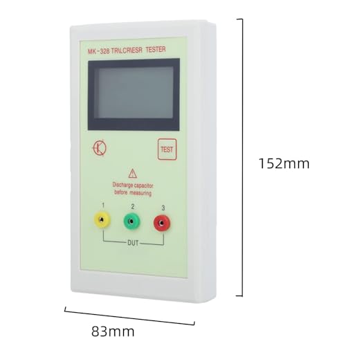 MK-328 Multifunktions Transistortester, TR Induktivitätskapazitätswiderstand Elektronisches Messgerät für NPN- und PNP-Bipolartransistoren