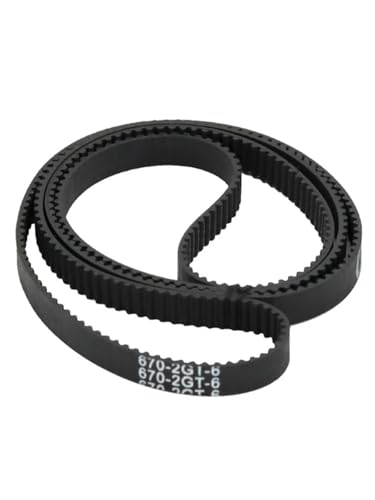 Courroie de distribution GT2 6mm boucle fermée 2GT 730mm en caoutchouc pour imprimante 3D - 5