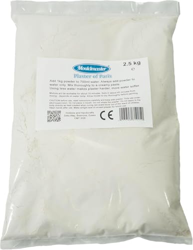 Mouldmaster 2.5 Kg Plaster of Paris, White