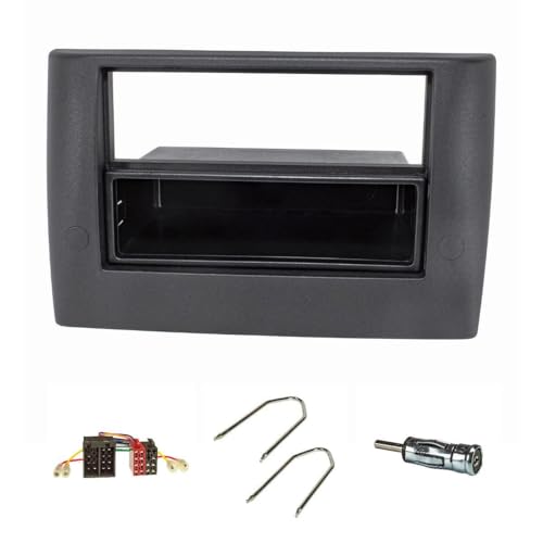 Contenuto del set: coperchio della radio (particolarmente attraente, design di alta qualità), cavo adattatore radio, staffa di sgancio, adattatore antenna DIN