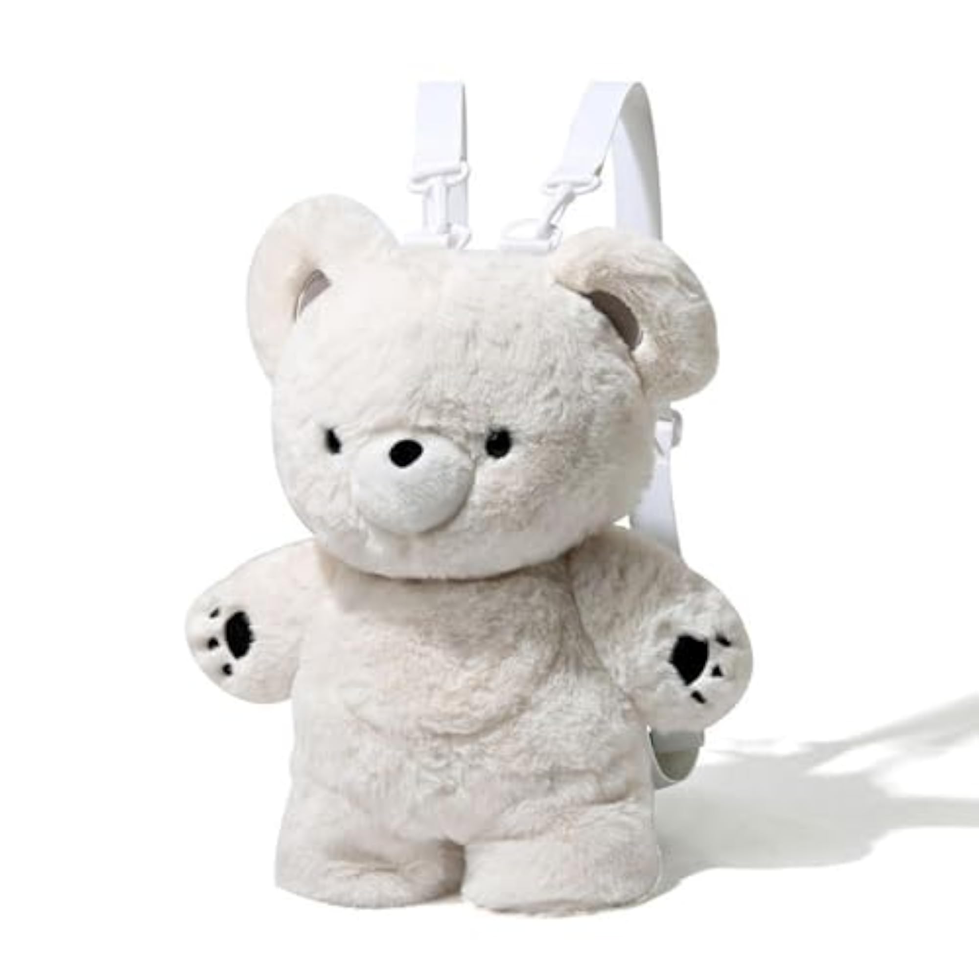 LR Decor E-Shop Plush Bear Backpack, Casual Stuffed Animal