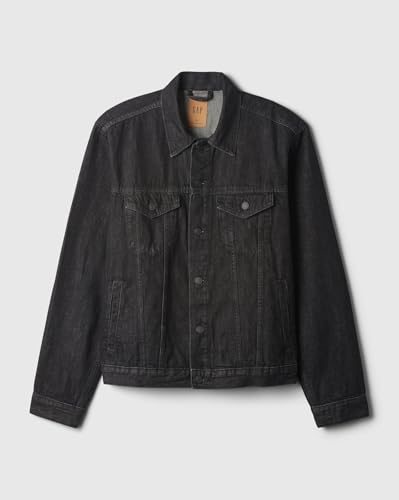 Image of GAP Men's 100% Cotton Regular Fit Stylish Denim Jacket