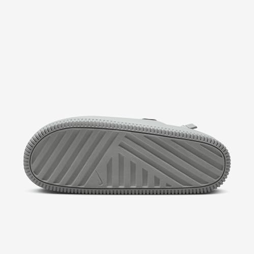 Image of Nike Calm Men's Mule (FD5130 002, Light Smoke Grey /Light Smoke Grey) - Size 9