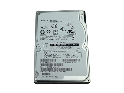 HGST HUC109090CSS60 DKR5D-J90SS 2.5 inch 900GB SAS 6GB/s 10000 RPM Hard Disk Drive HDD 0B26033