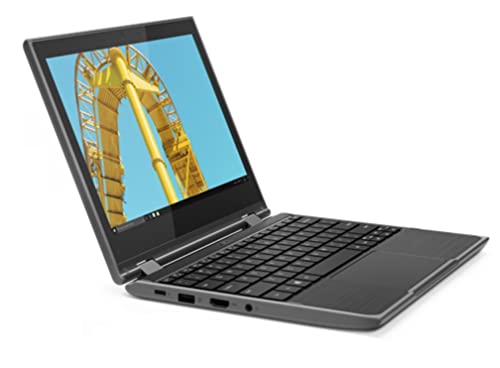 Lenovo 300e 2nd Gen Portatil Chromebook 2-en-1 m11.6, Intel N4020, 4GB RAM, 32GB M2 SSD, Pantalla HD...