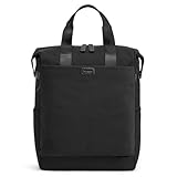 G4Free 15.6" Laptop Backpack for Men Women, 21L Slim Backpacks for Work, Business, College, Travel, Black