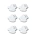 Tens Therapy® 12 Pcs Quality Reusable, Self-adhesive Gel Snap-on Massage Pads with High Conductivity