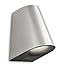 Produktbild Philips myGarden 172884716 Virga LED Wandleuchte, Höhe 15.7 cm, Edelstahl, 2 flammig, Bewegungsmelder
