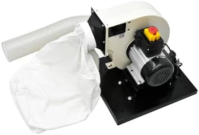 Wood Dust Collector Portable Vacuum 750W for Woodworking and DIY Use - Mobile Separator Machine for Beginners