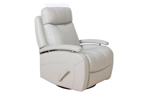 BarcaLounger 8-3610 Duffy Swivel Glider Recliner, Gable Dove