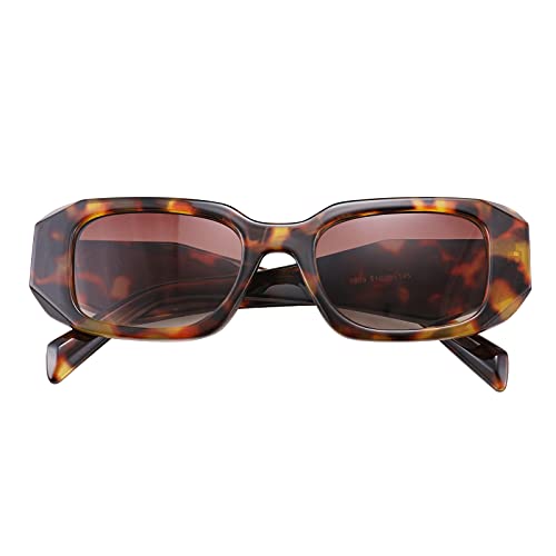 FEISEDY Retro 90s Small Rectangle Sunglasses For Women Trendy Square Vintage Glasses B40522