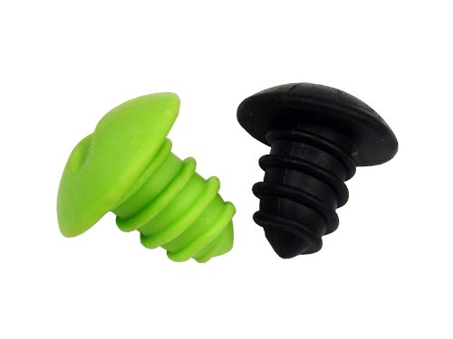VinotempWine Screw Bottle Stoppers, Set of 2