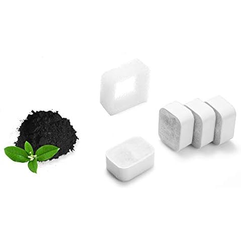 Hommii Ceramic Pet Water Fountain for Dogs and Cats, Lotus or Ball Shape, 2.1L Cover