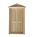 lamta1k Puppenhaustür,1/12 Puppenhaus Holztürverkleidung Kinderspielzeug DIY Miniatur Raumzubehör