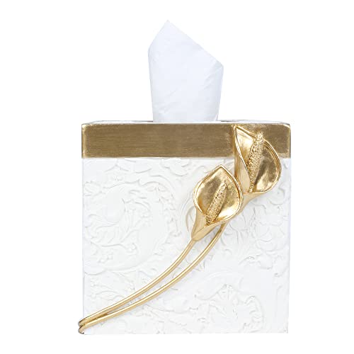 Modern Square Tissue Box Cover Holder,Bathroom Accessories Decor Uniqu...