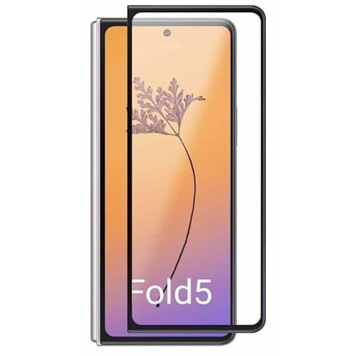 Image of TechTrendz 5D Anti Scratch Shockproof Tempered Glass Screen Protector Compatible With Samsung Galaxy Z Fold 5 5G (2023) (Pack Of 1)