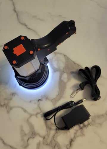 Super Bright, Rechargeable Spotlight Flashlight