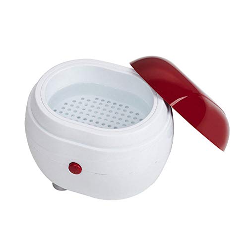 Mini Ultrasonic Cleaner Jewelry Cleaner Machine for Cleaning Watches Rings Necklaces Diamonds Earrings Dentures Coins Folding Sunglasses Home Use