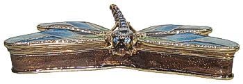 Dragonfly - Jeweled Box Figurine image 2