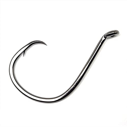 Gamakatsu 221417-25 Octopus Circle Inline Point Hooks- 25 Pack (7/0) NSB