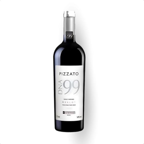 Vinho Tinto Seco Merlot DNA 99 Single Vineyard D.O.V.V. Pizzato 750ml