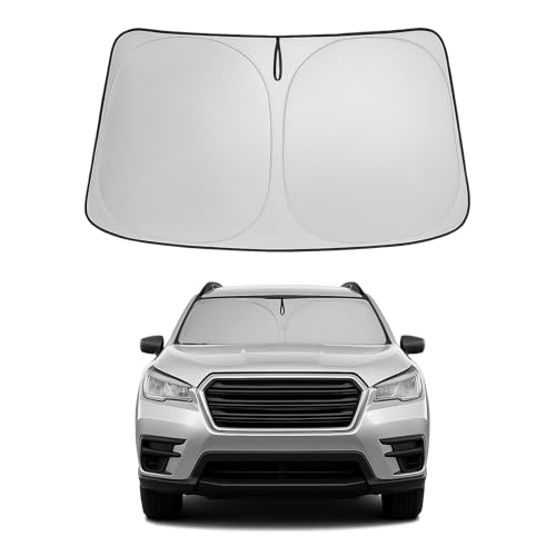 Image of Proadsy 2026 Upgrade Windshield Sunshade Custom for 2019-2025 2026 Subaru Ascent 4-Layer Front Window Shade Reflective Heat UV Protector Foldable Sun Shade Visor Car Accessories