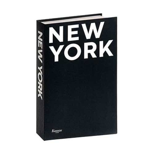 Lruvaqi Money Book Safe | Realistic Secret Faux Security Cash Box | Money Saving Fake Book,for Jewelry Valuables Dorm Office Apartment Shelf Travel