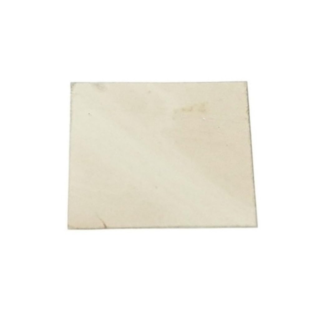 10pcs Transparent Mica Sheets High Temperature Resistance Natural Mica Sheets(50x50x0.1mm)