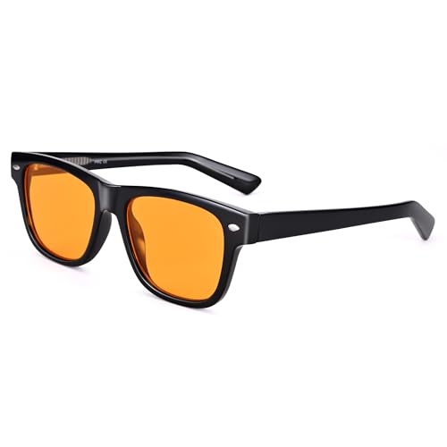Image of Pro Acme Blue Light Blocking Glasses for Woman Amber Gaming Glasses for Men Computer Glasses for Eyes Strain