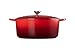 Le Creuset Enameled Cast Iron Signature Round Dutch Oven, 13.25 qt., Cerise