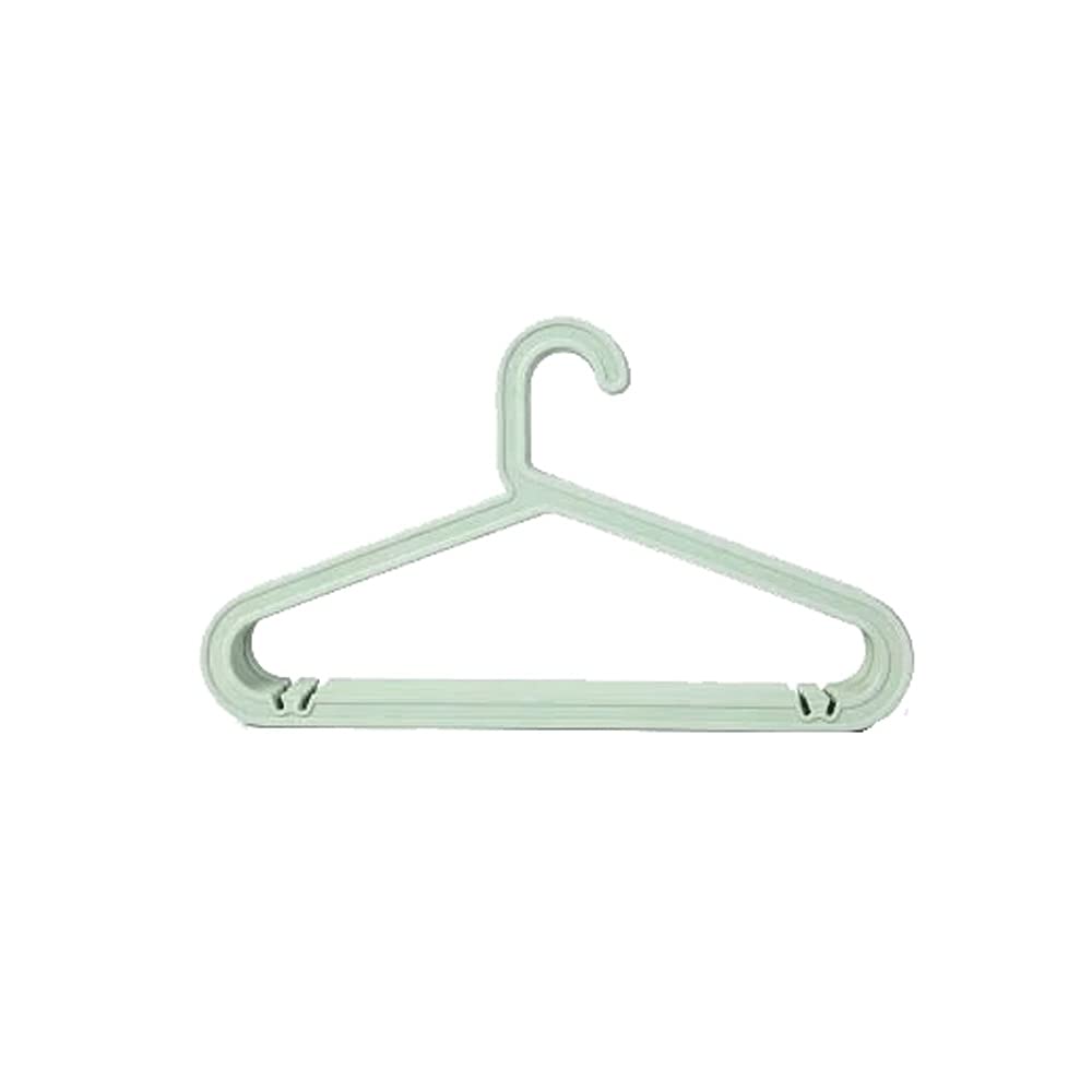 GONMDOPY Coat Hangers,10Pcs Clothes Hangersweight and Non-Marking, Multifunctional,Slingclothes Support Hanger, Space Saving/Green/10Pcs