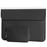 [Außenmaße]: 13,8 x 10 zoll (35 x 25.4 cm); [Innenmaße]: 12,8 x 9,05 Zoll (32,5 x 23 cm); Bitte überprüfen Sie die Abmessungen Ihres Laptops sorgfältig, bevor Sie die 13 zoll laptoptasche bestellen.