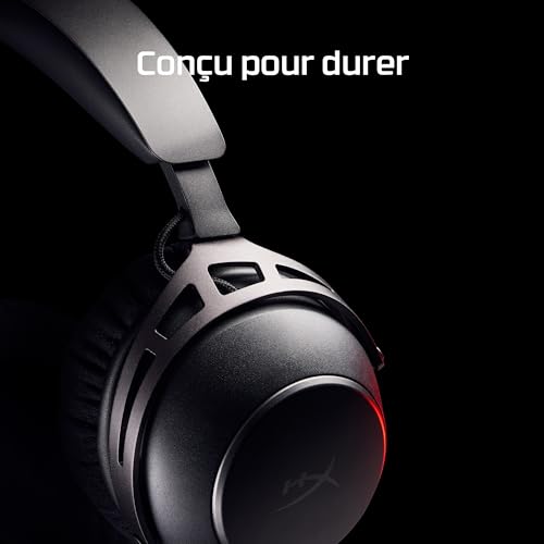 Casque Gaming sans Fil HyperX Cloud Alpha 2 PC PS5 Switch avec Micro détachable