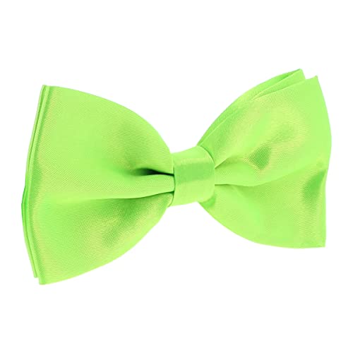 cravateSlim Noeud Papillon Vert fluo - Noeud Papillon Homme Couleur Uni - Accessoire Chemise et Costume - Mariage, Cérémonie