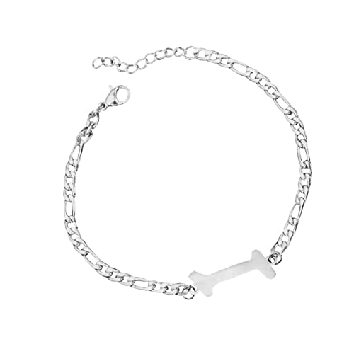 Generisch Women's Bracelet Stainless Steel Matt Jewellery Sister Charms Freundschaftsarmband Halskette Mädchen Bracelet Women Armreif Teenager Goldarmband Friendship Kettenarmband Beste Ring Mama, M,
