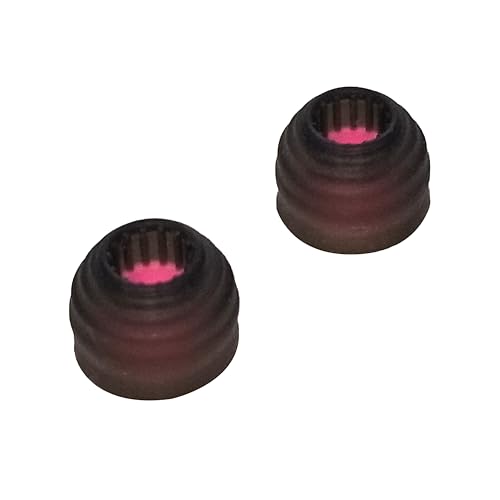 Image of HE Chang He Yin Sonic Eartips, Ripple Wall Earbud Tips, Replaceable Silicone Medical Grade Hypoallergic IEM Ear Plugs with Sonic Filter Zone, Optional S /M /L Size (S- 3 Pairs)