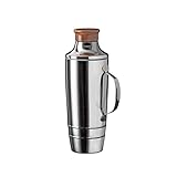 Crafthouse Signature Collection Stainless Steel, 50 Oz. Double Walled Jumbo Cocktail Shaker, Silver