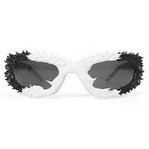 Image of Wrap Around Y2K Sunglasses Men And Women Cool Sunglasses Personalized Street Party sunglasses N45