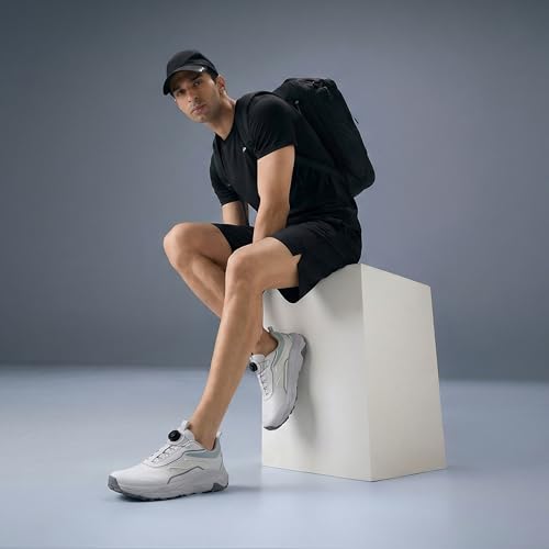Image of CULT Trailblazer Men's Outdoor Shoes | Lightweight & Breathable Upper | Adjustable Dial Lace | Enhanced Stability & Cushioning for Trekking | Superior Anti-Slip Grip | Everyday Hiking Wear