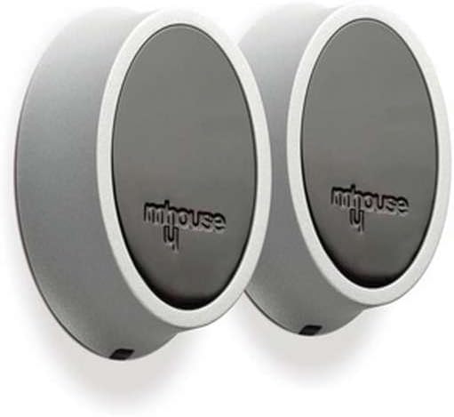 Photocellules MHOUSE NICE PH100 pour Portail – Paire de Cellules Infrarouges Auto Synchronisées pour Portail et Garage – Portée 10m – Compatible ECSBus...
