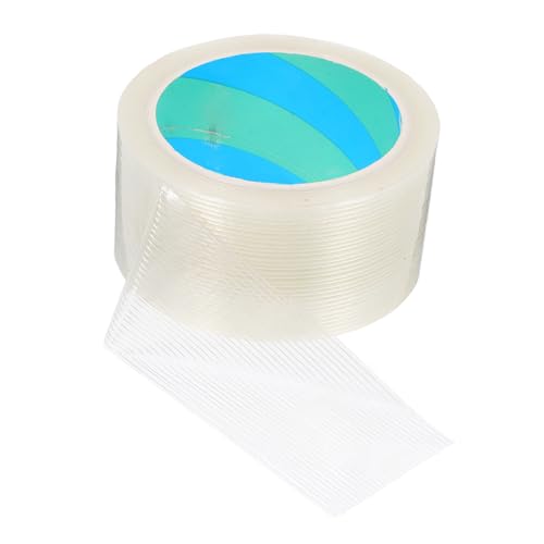 Luxshiny Fiberglass Filament Strapping Tape 50mm X 20m, Fiber Reinforced Heavy Duty Repair and Shipping Packing Tape for Industrial Fixing and Tent Repair