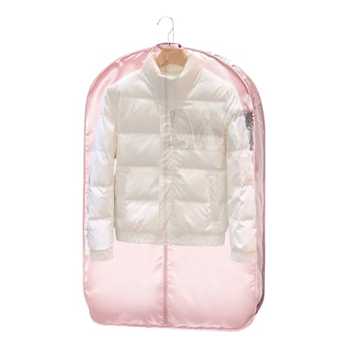 Sac à vêtements suspendu pour économiser de l'espace avec fermeture éclair auto-compression, housse de protection contre la poussière, sac de vêtements...